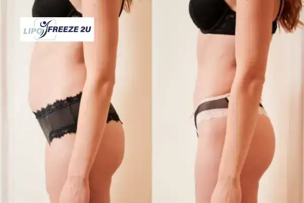 Body toning treatment Canary Wharf before and after results