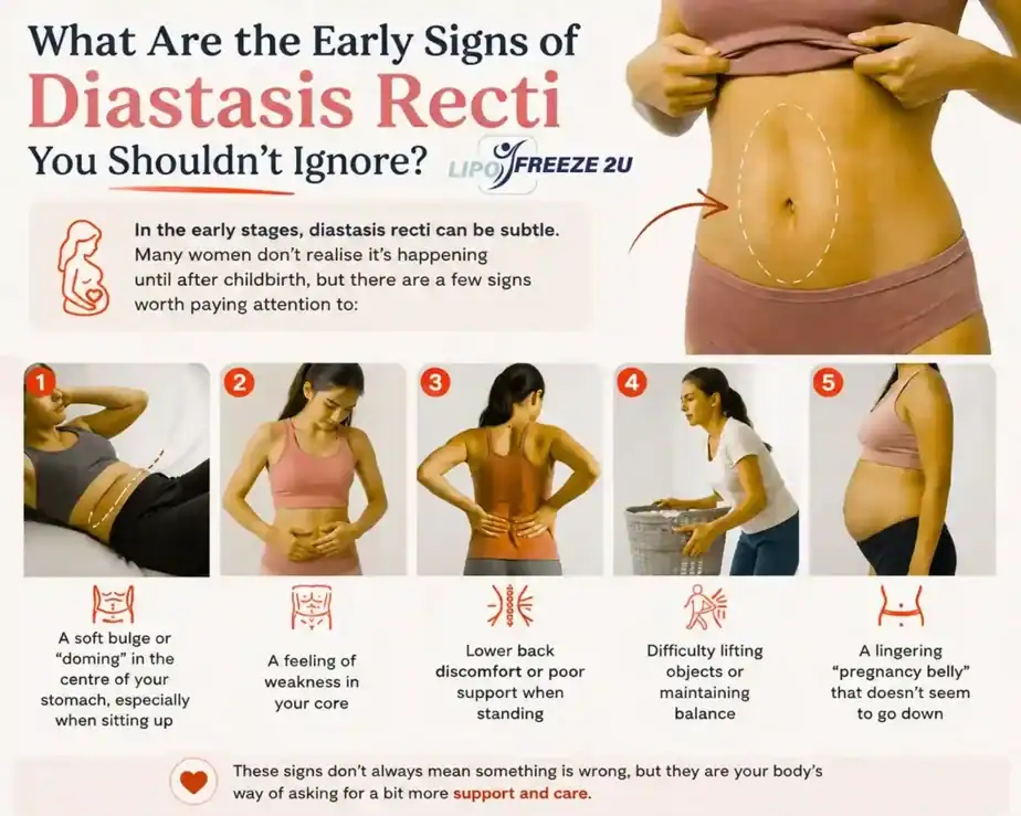 What Are the Early Signs of Diastasis Recti You Shouldn’t Ignore Canary Wharf?